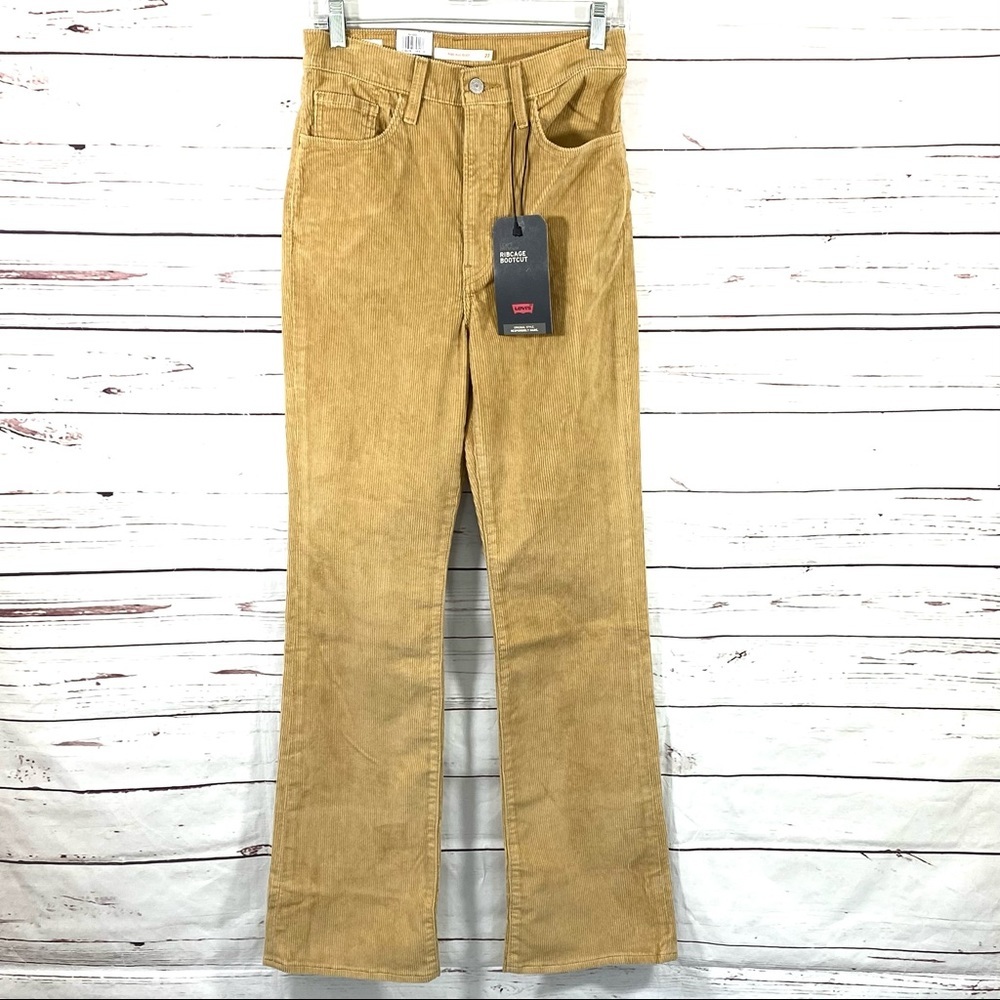 Levi's Women's Ribcage Corduroy Pants‎ Size 27